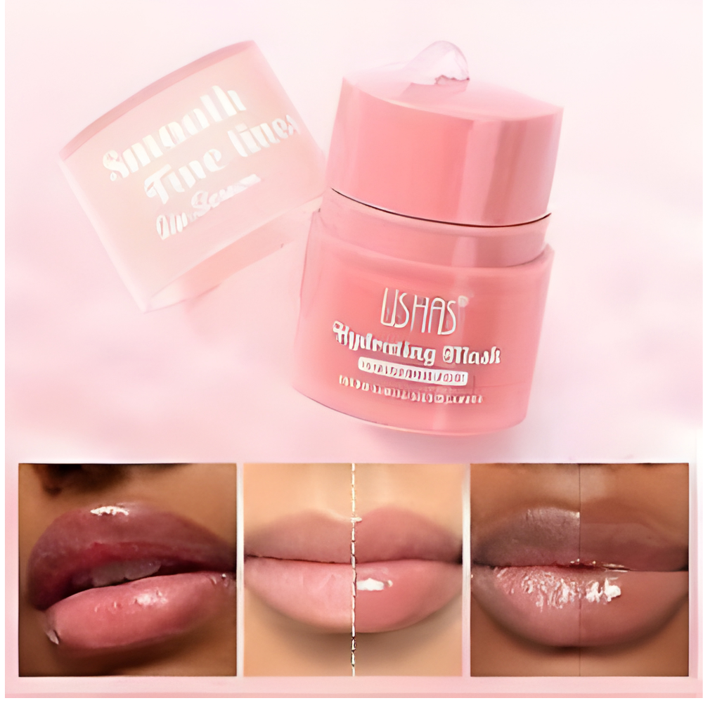 Ser buze USHAS UC082 Smooth Fine Lines masca hidratanta cu acid hialuronic