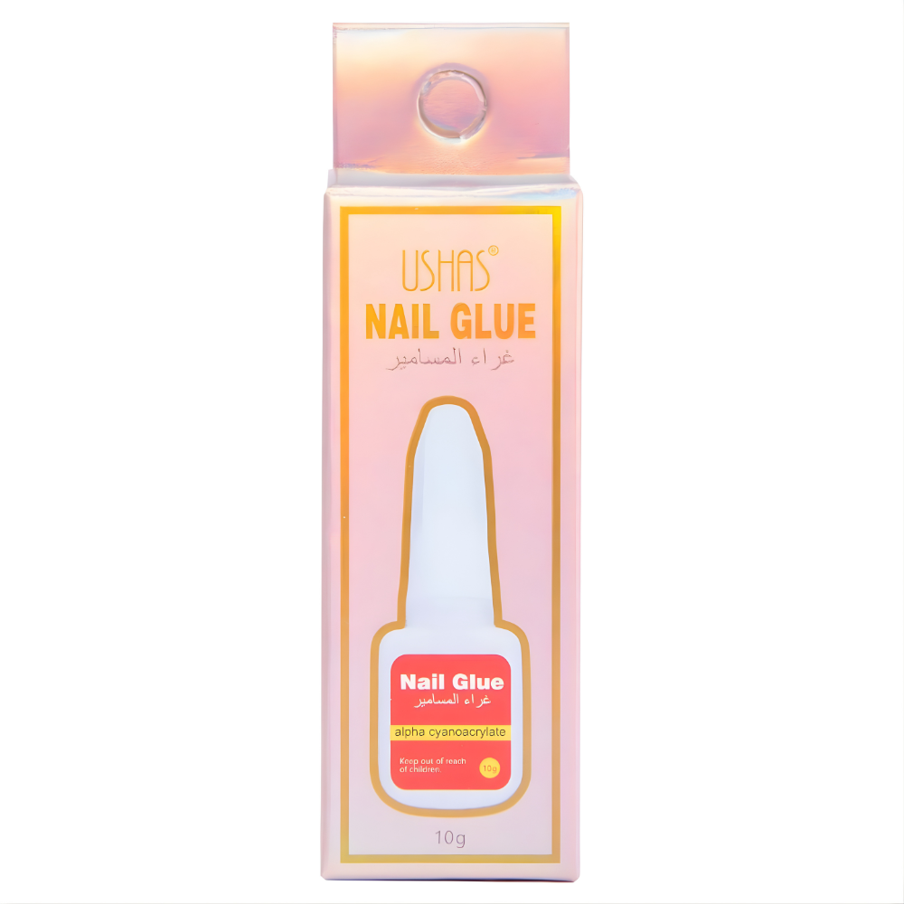 Adeziv pentru Unghii USHAS – Nail Glue cu Aplicator Fin