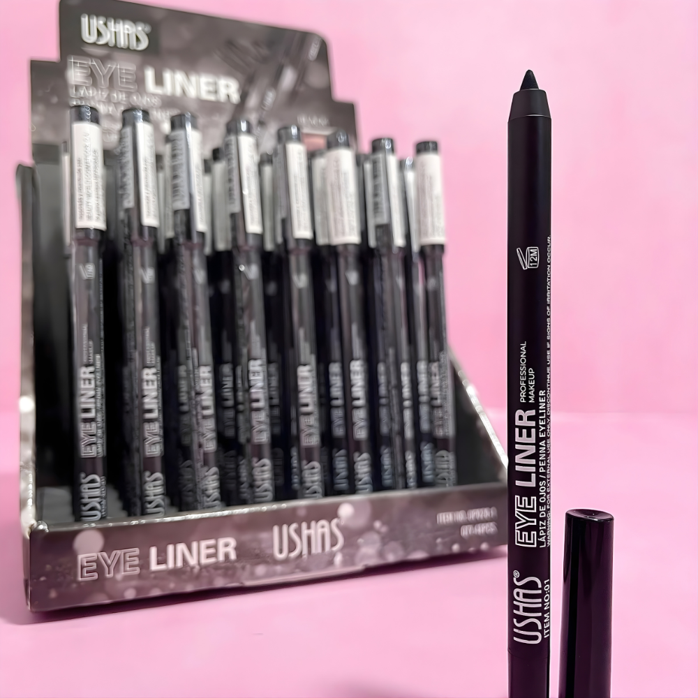 Creion dermatograf USHAS Eye Liner UP020-1 – Negru Intens Profesional