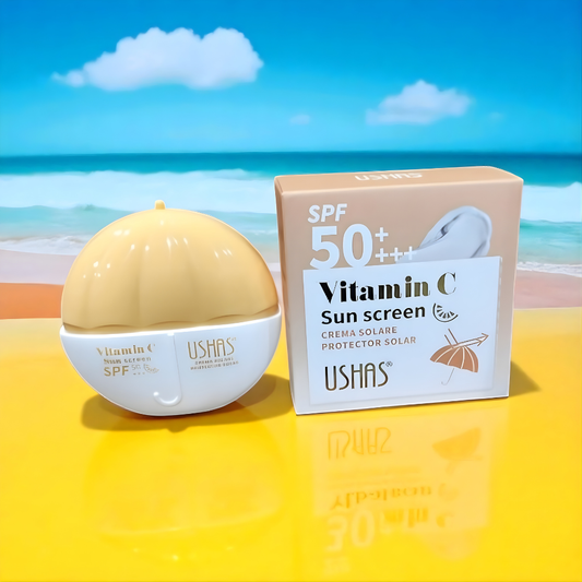 Crema Solara Ushas SPF 50+ cu Vitamina C – protectie UV ridicata si hidratare