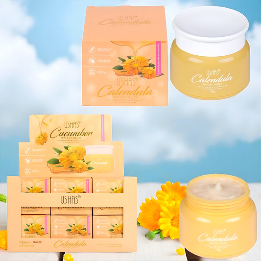 Crema Hidratanta Ushas cu Galbenele – ingrijire ten delicat