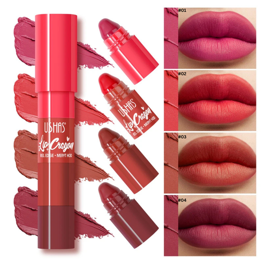 Ushas Kiss Lip Crayon – Creion Ruj Buze Long-Lasting