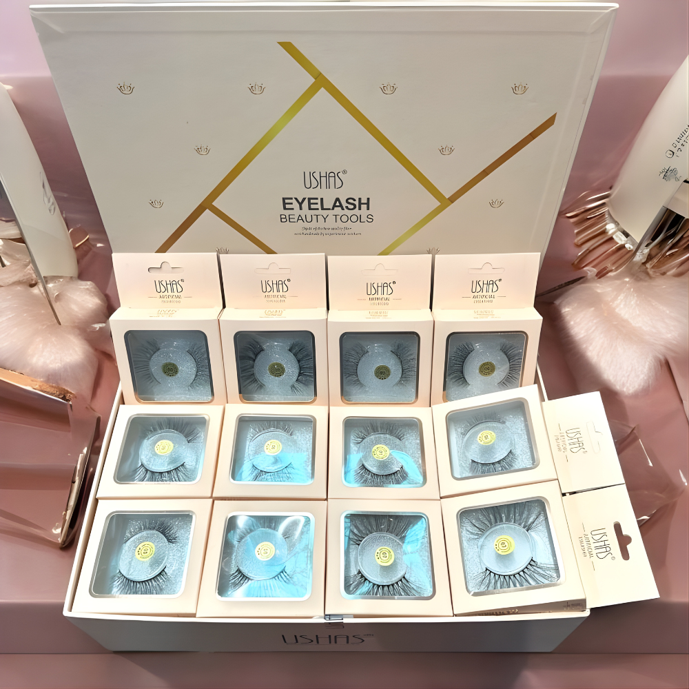 Gene false Ushas – Model Profesional cu Volum Natural si Aplicare Usoara