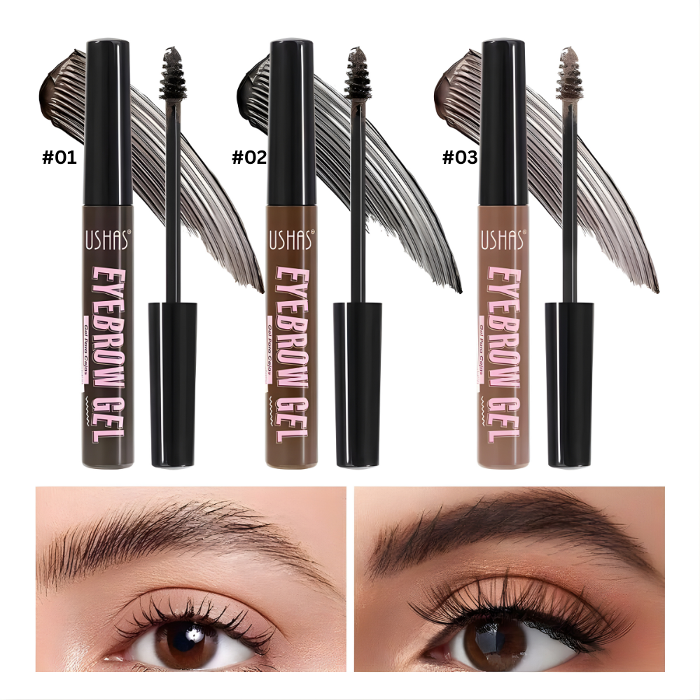 Gel sprancene rezistent la apa Ushas Eyebrow Gel