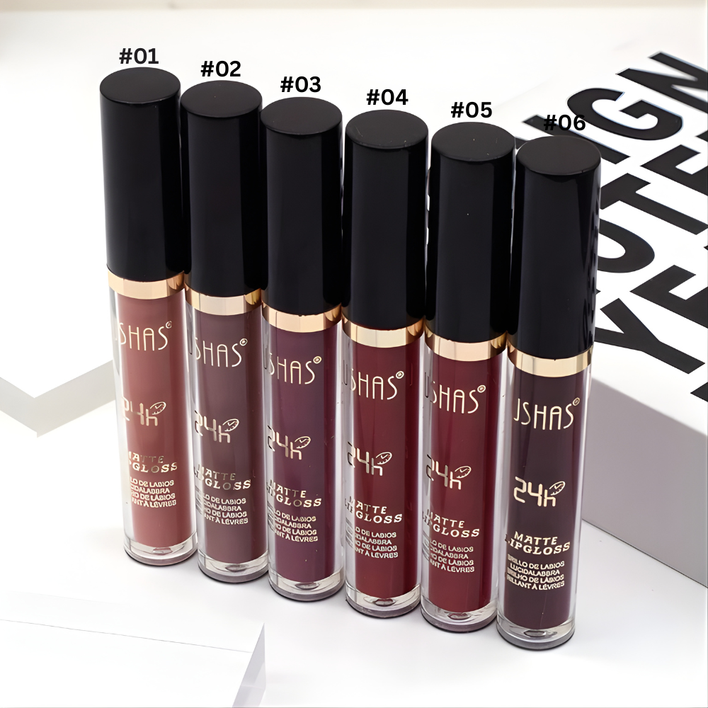 Set Ruj Lichid Mat + Creion Contur USHAS – Cod CS386A