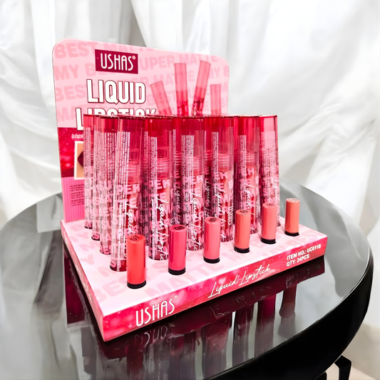 Ruj lichid mat pentru buze USHAS – cod UC011B