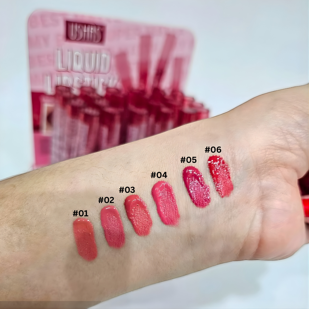 Ruj lichid mat pentru buze USHAS – cod UC011B