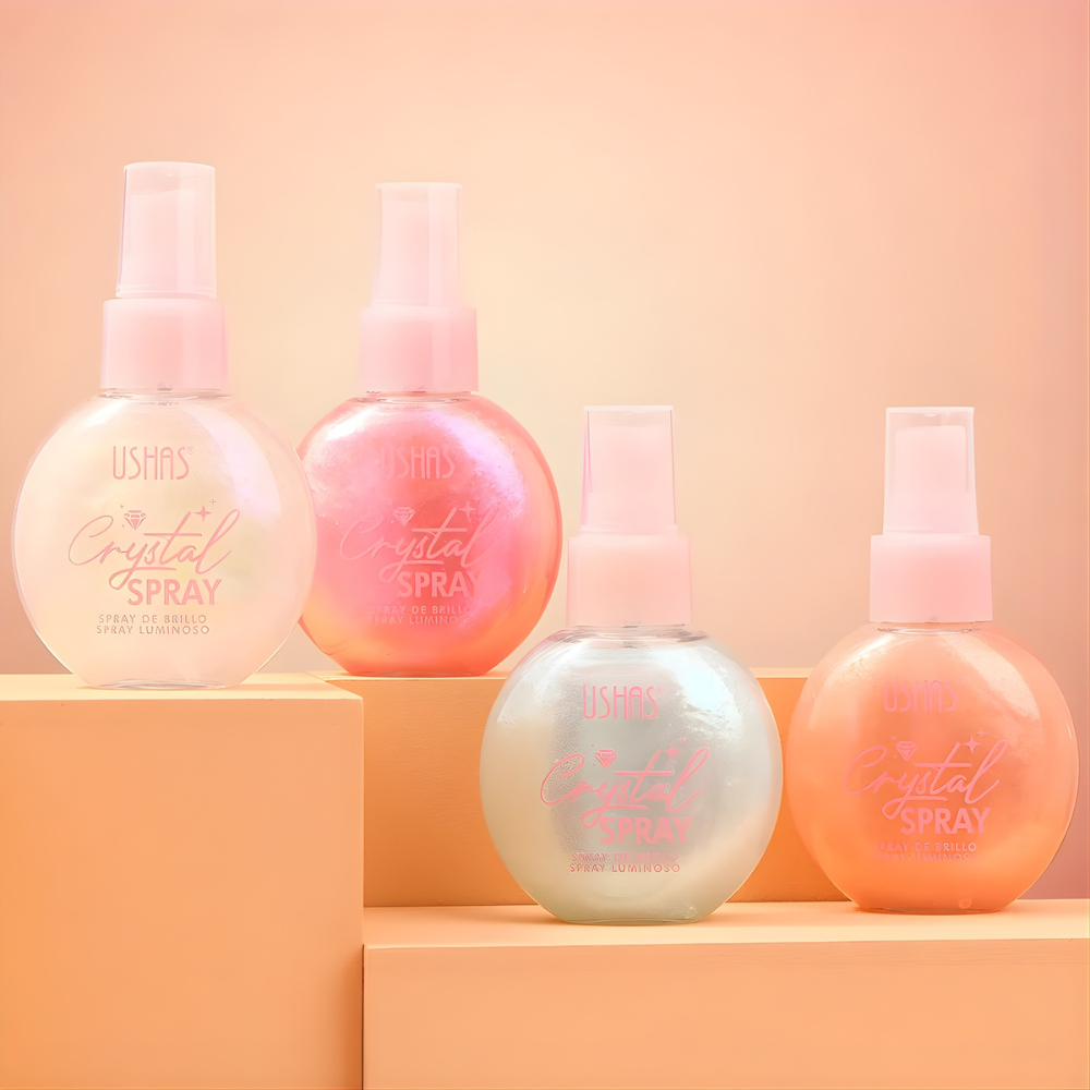 Spray Iluminator Crystal Spray USHAS – Glow Fata si Corp, Stralucire Crystal