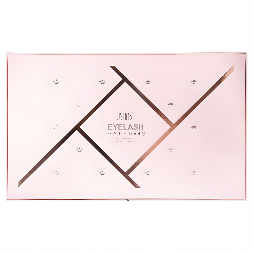 Gene false Ushas – Volum Delicat Look Profesionist Ambalaj Premium Roz