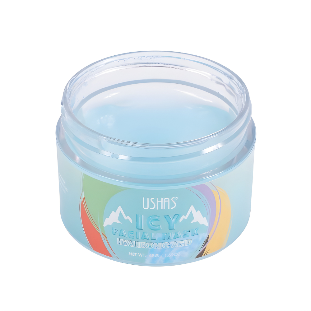 Masca faciala efect racoritor Ushas Icy cu Acid Hialuronic USH-HA323