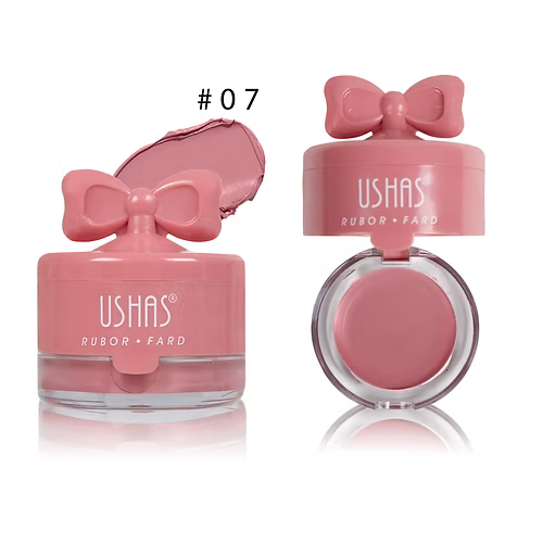 Blush cremos Ushas Mousse Blush nuante naturale pentru obraji