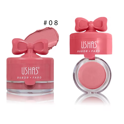 Blush cremos Ushas Mousse Blush nuante naturale pentru obraji