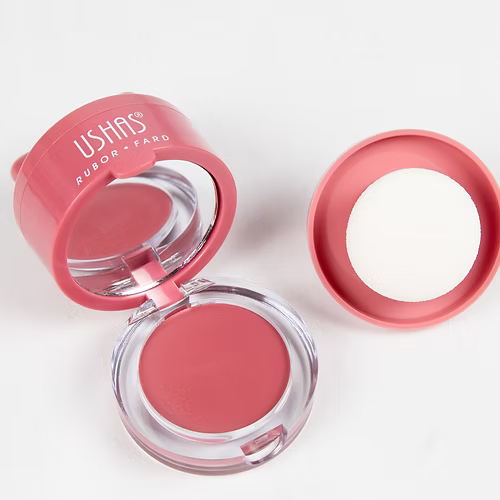 Blush cremos Ushas Mousse Blush nuante naturale pentru obraji