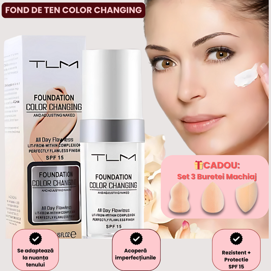 Fond de Ten Color Changing SPF15