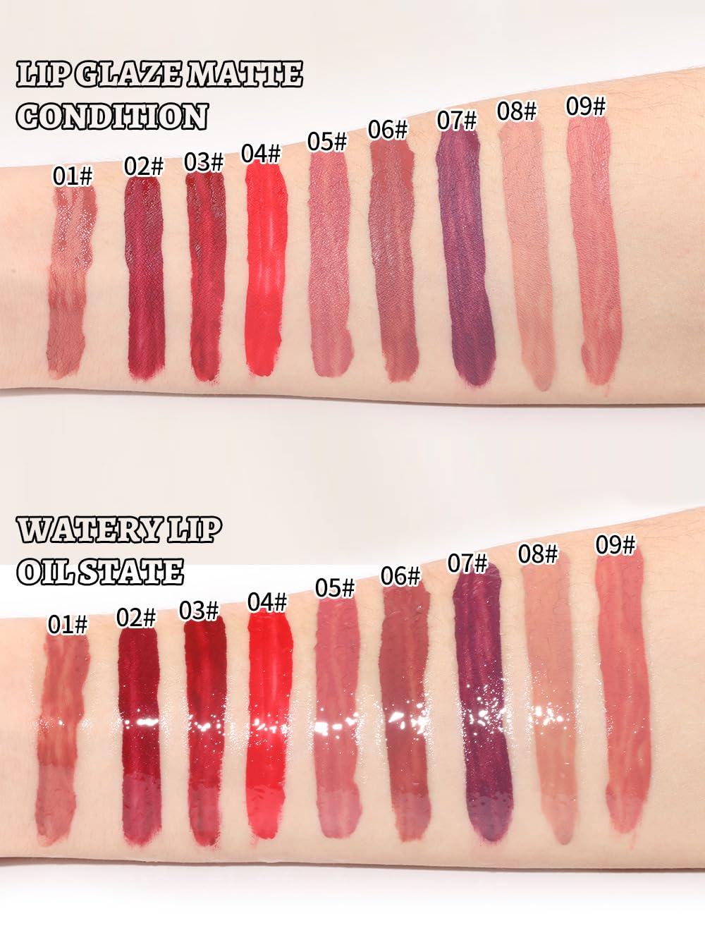 Ruj lichid 2 capete – dublu finish mat si glossy pentru buze