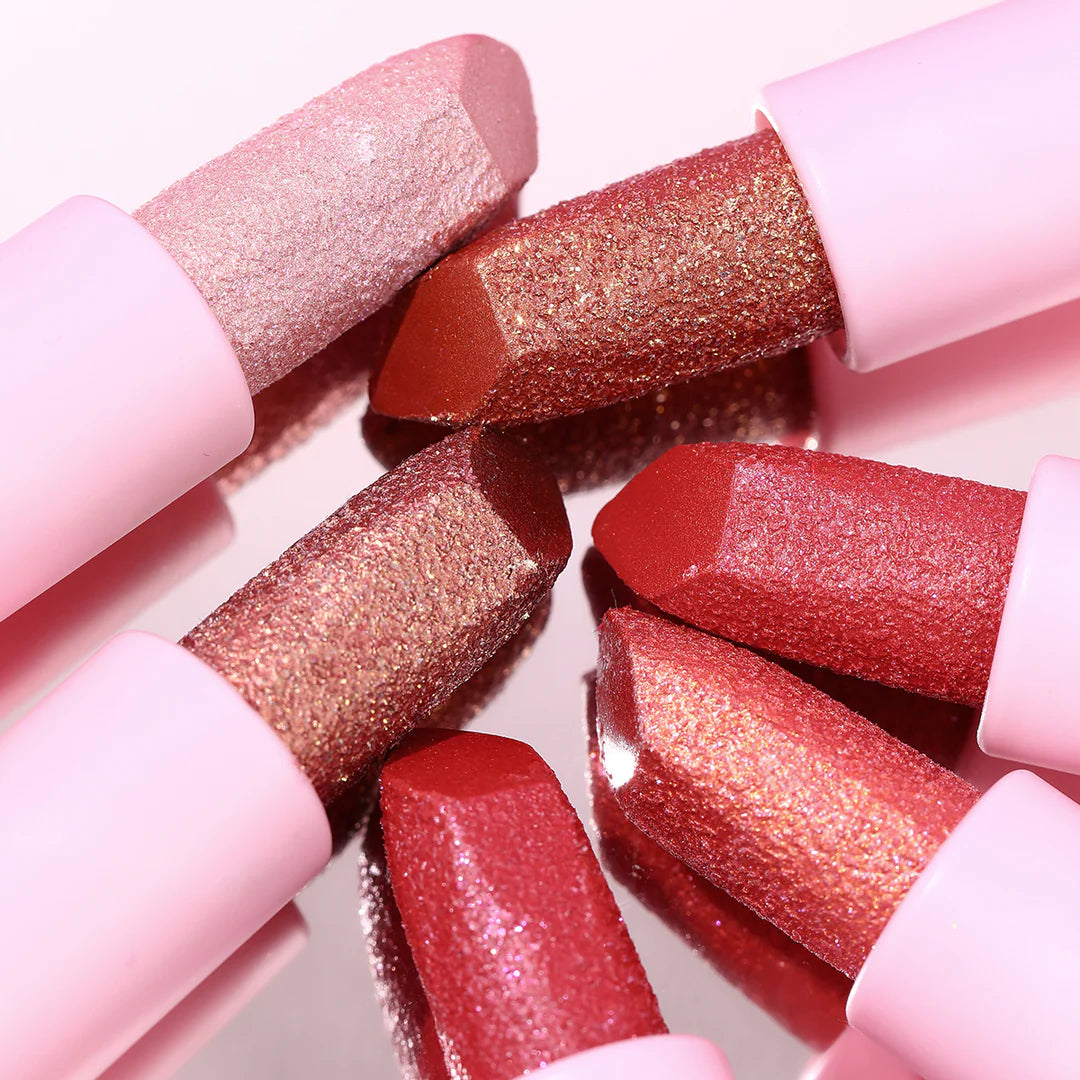 Ruj solid metalic Ushas Metallic finish stralucitor buze