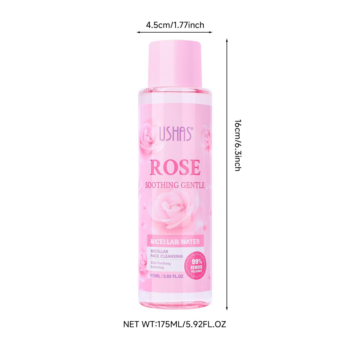 Apa Micelara USHAS Rose Soothing Gentle UC118-1 – Demachiant Purifiant si Hidratant