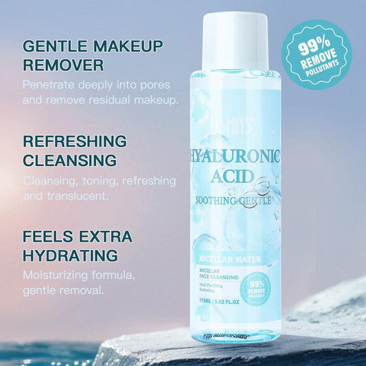 Apa Micelara USHAS cu Acid Hialuronic Soothing Gentle UC118-2 – Demachiant Hidratant