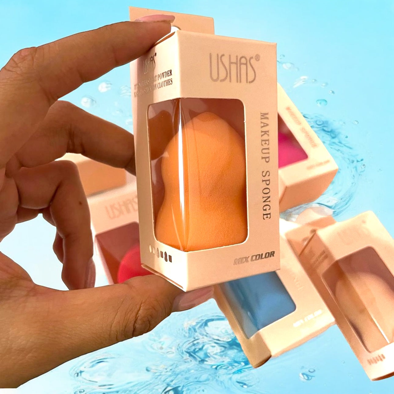 Burete Machiaj Ushas Aplicare Fond de Ten Makeup Blender