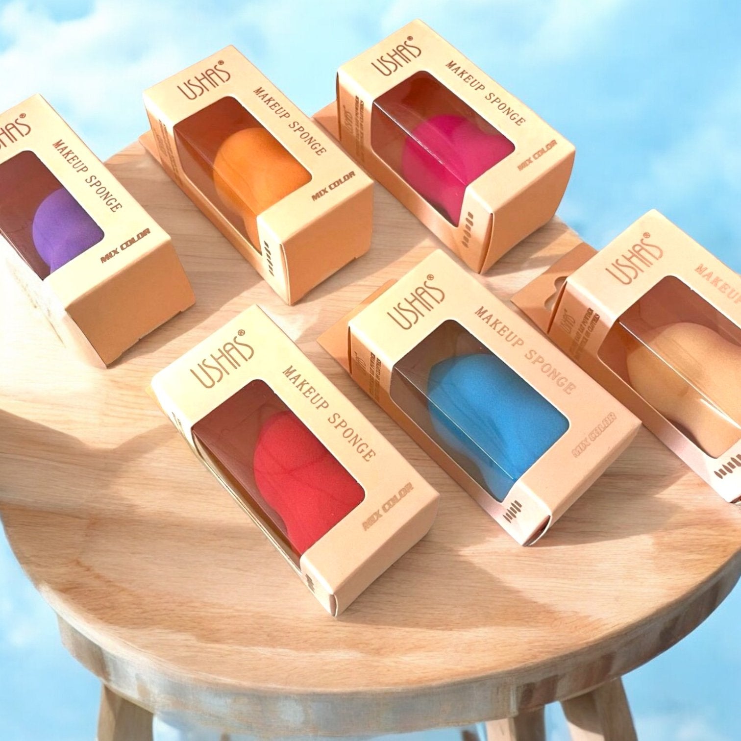 Burete Machiaj Ushas Aplicare Fond de Ten Makeup Blender