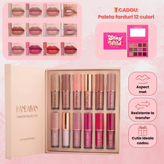 Set 12 Rujuri Extreme Matte Full Color
