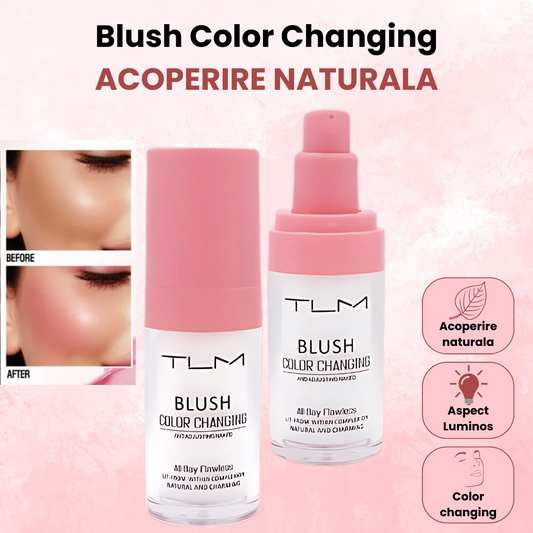 Blush cu Efect de Schimbare a Culorii