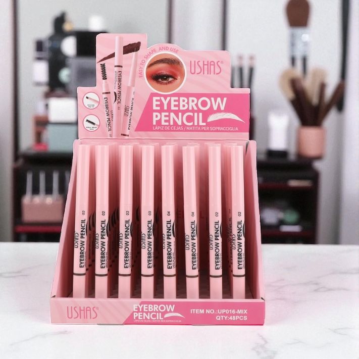 Creion sprancene Ushas Eyebrow Pencil – definire precisa si rezistenta lunga