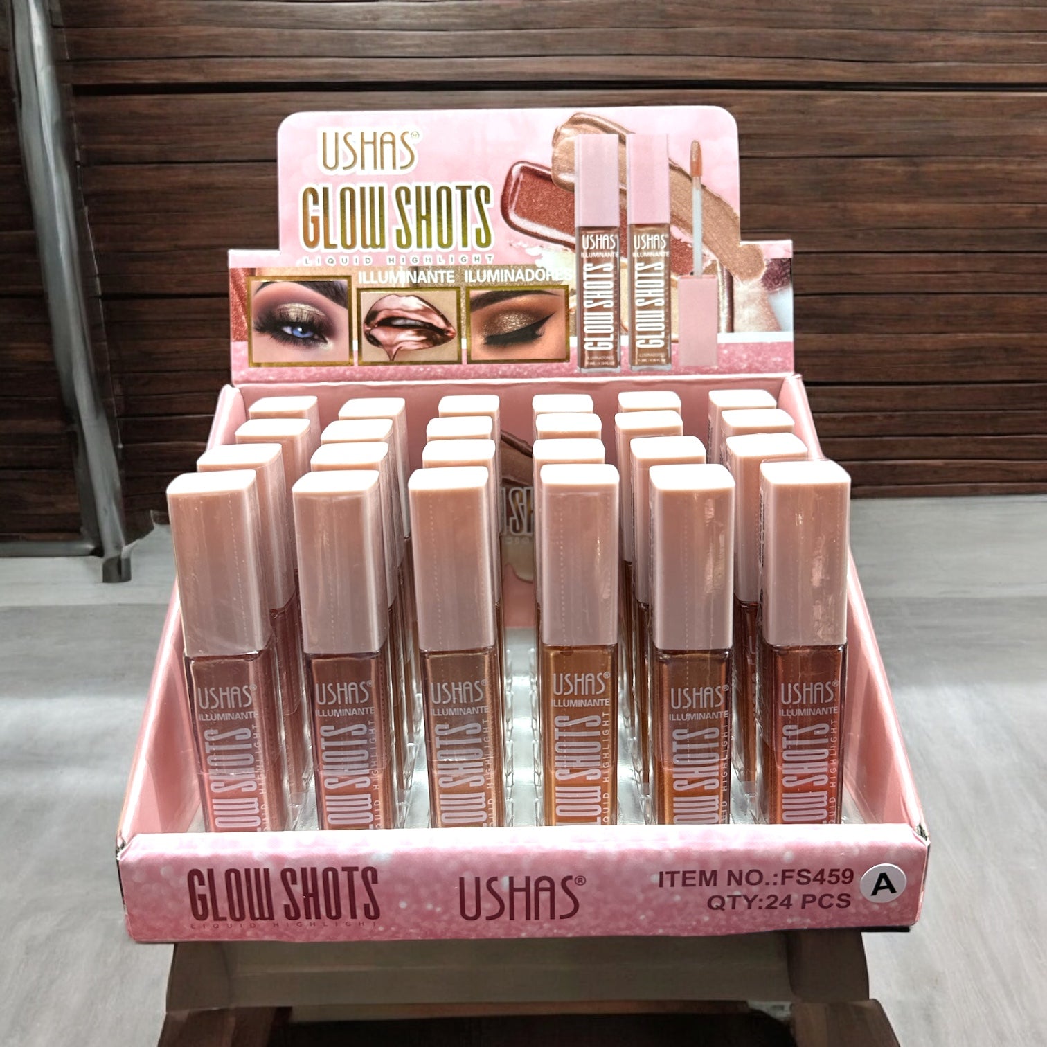 Iluminator Lichid Glow Shots FS459 Ushas 2 in 1 pentru Ochi si Buze