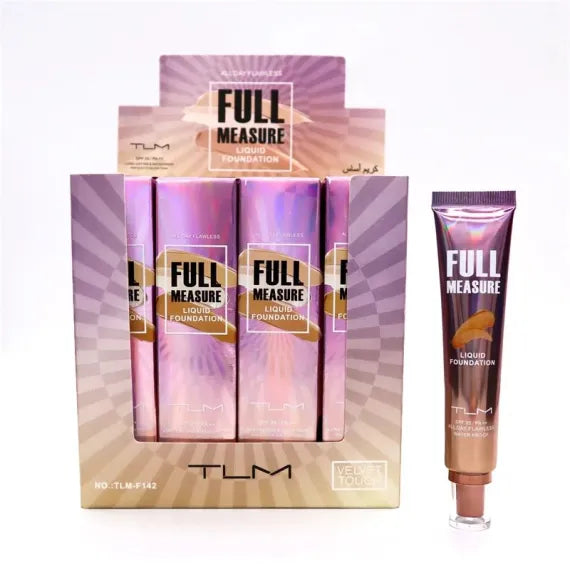 Fond de Ten Lichid TLM Full Measure F142 SPF 35 PA++ Acoperire Perfecta Rezistenta Indelungata