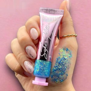 Gel sclipici metalic Ushas EL651 – pentru ochi si corp