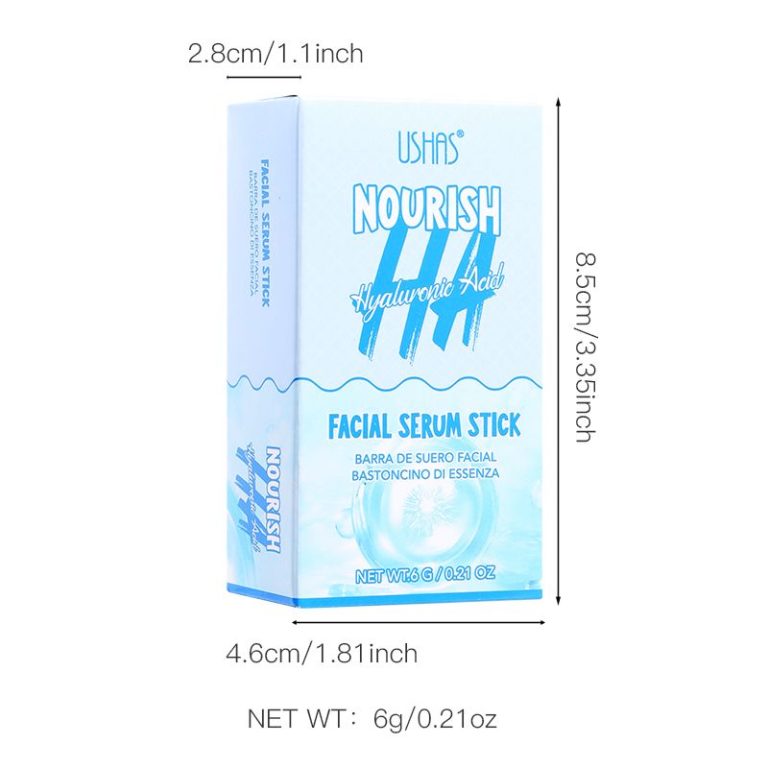 Ushas Facial Serum Stick Renewal – 4 Variante - Vitamina E, Vitamina C, Acid Hialuronic, Retinol
