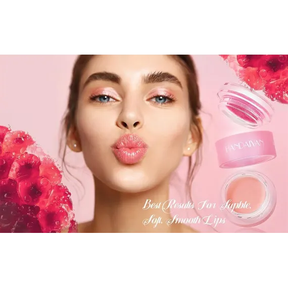 Handaiyan Berries Lip Scrub & Lip Mask Exfoliant Mască de Noapte Buze Catifelate