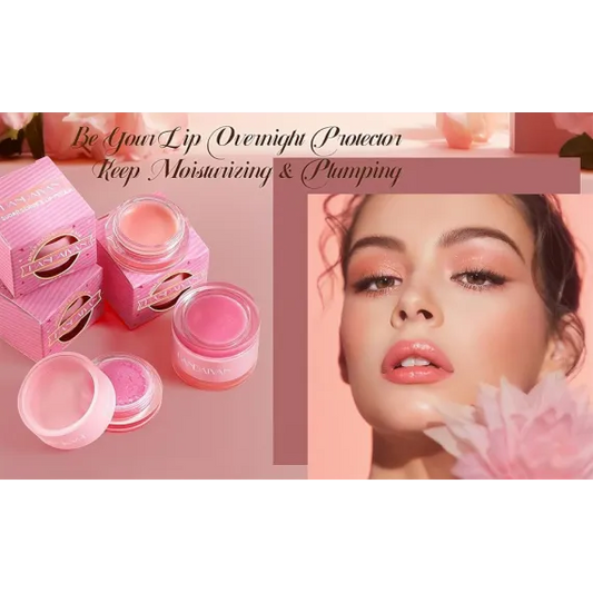 Handaiyan Berries Lip Scrub & Lip Mask Exfoliant Mască de Noapte Buze Catifelate