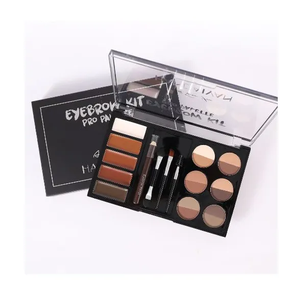 Handaiyan Brow Powder Trusa Profesionala Sprancene Fard Ceara Sabloane