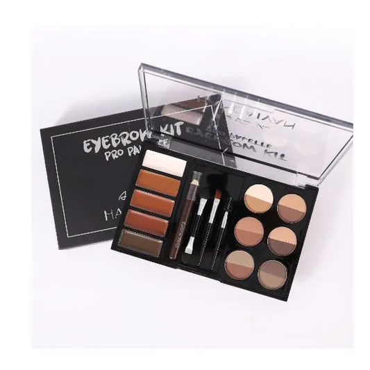 Handaiyan Brow Powder Trusa Profesionala Sprancene Fard Ceara Sabloane