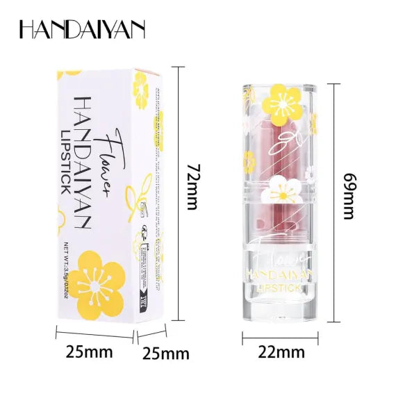 Handaiyan Flower Lipstick H1092 AB Mix ruj cremos nuante mixte finish catifelat