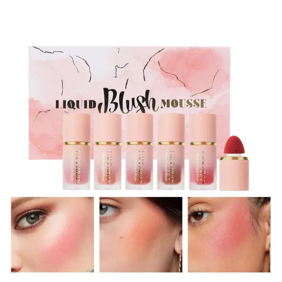 Handaiyan Liquid Blush Mousse blush lichid textura catifelata