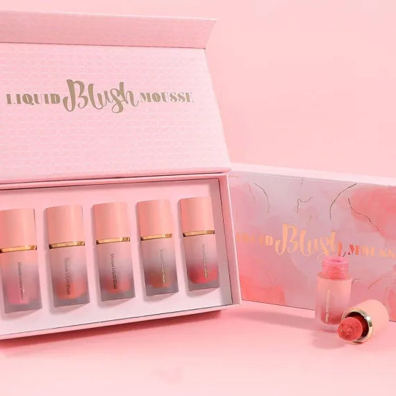 Handaiyan Liquid Blush Mousse blush lichid textura catifelata