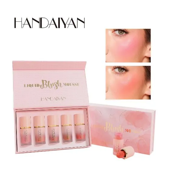 Handaiyan Liquid Blush Mousse blush lichid textura catifelata