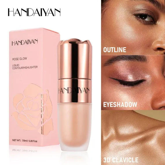 Handaiyan Liquid Highlighter iluminator lichid cu buretel culori mixte