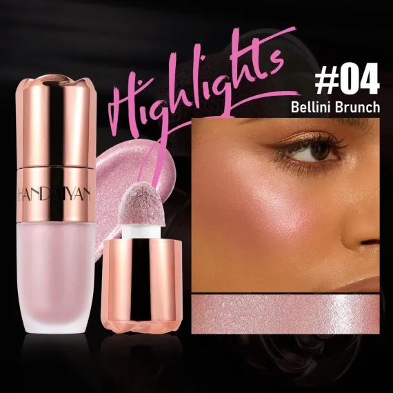 Handaiyan Liquid Highlighter iluminator lichid cu buretel culori mixte