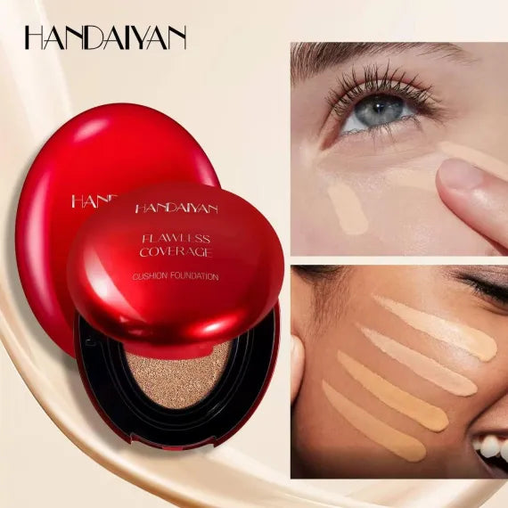 Handaiyan Mask Fit Red Cushion Fond de Ten Tip Cushion Acoperire Uniforma Culori Mixte