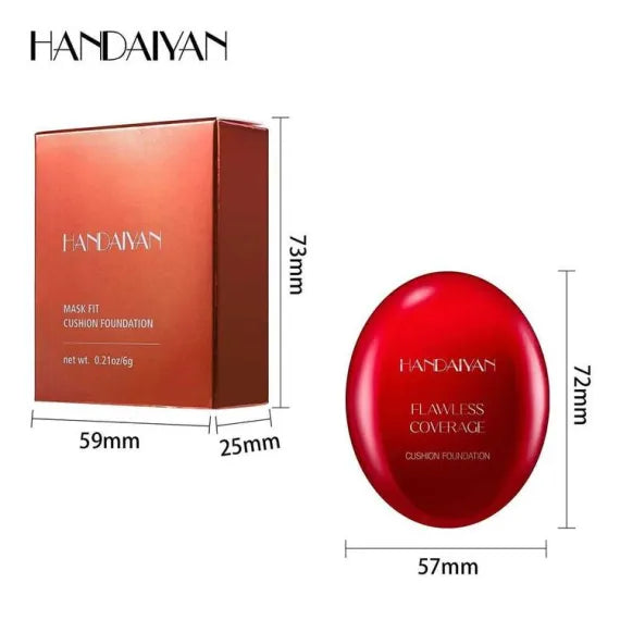 Handaiyan Mask Fit Red Cushion Fond de Ten Tip Cushion Acoperire Uniforma Culori Mixte