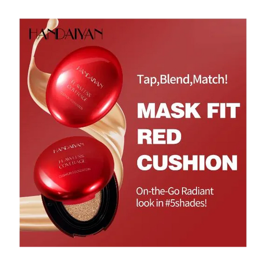 Handaiyan Mask Fit Red Cushion Fond de Ten Tip Cushion Acoperire Uniforma Culori Mixte