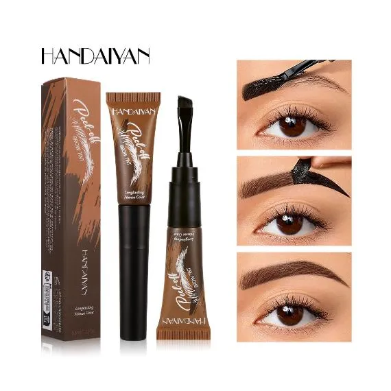 Handaiyan Peel-Off Eyebrow Tint gel sprancene tatuaj temporar culori mixte