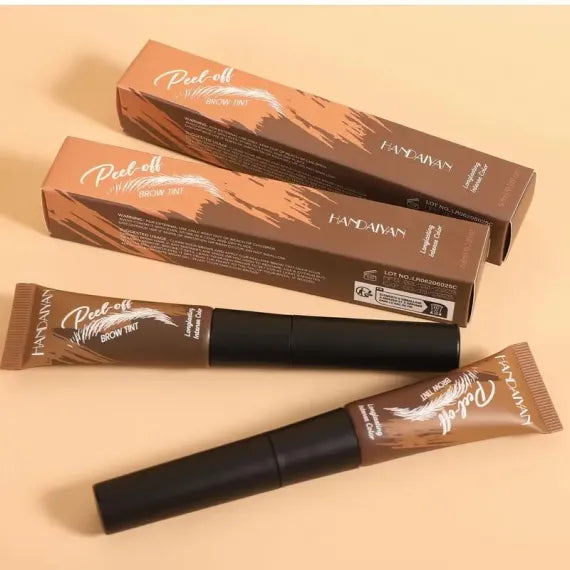 Handaiyan Peel-Off Eyebrow Tint gel sprancene tatuaj temporar culori mixte