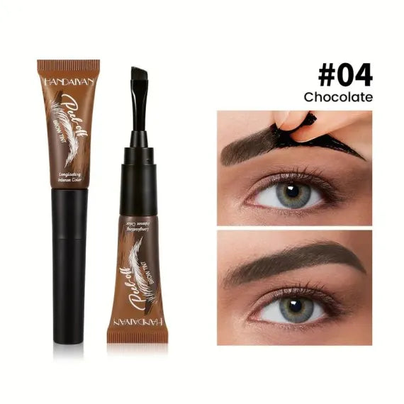 Handaiyan Peel-Off Eyebrow Tint gel sprancene tatuaj temporar culori mixte