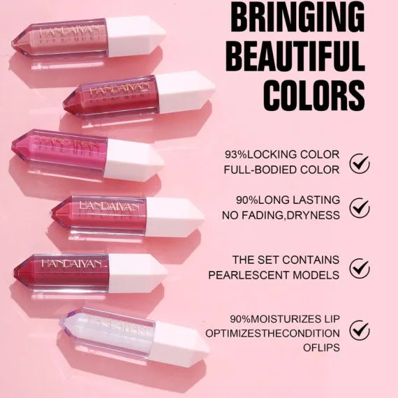 Ruj Lichid Handayan pentru Buze Culoare Intensa Rezistenta Indelungata