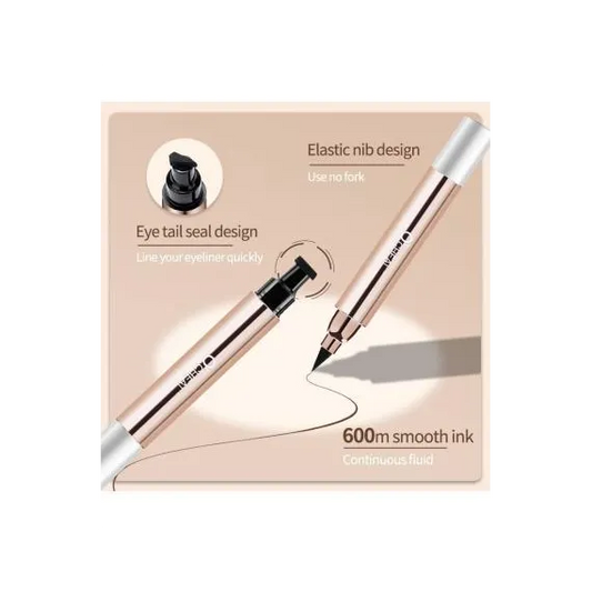 Tus cu Stampila si Eyeliner 2 Ocheal 170 Negru Rezistent la Apa