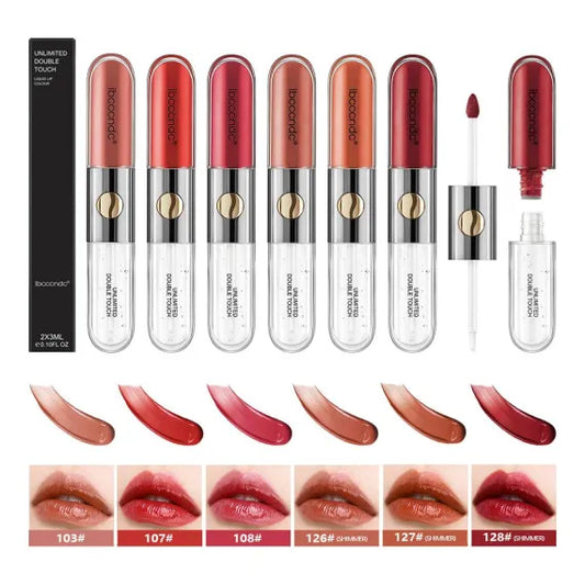 Ruj Lichid si Luciu pentru Buze Volum Hidratant Rezistenta Indelungata